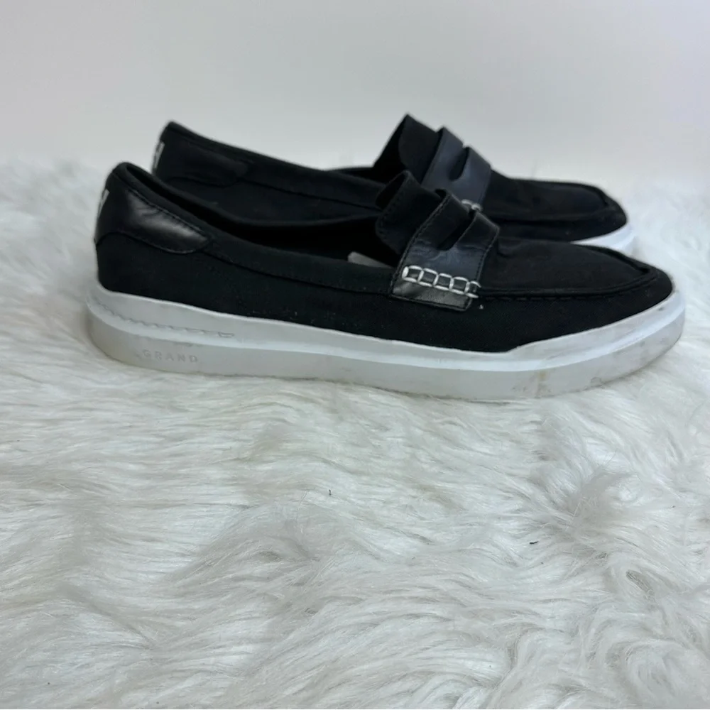 Cole Haan Grand Pro Rally X Penny Loafer Black Men’s C34765 - Picture 7 of 10